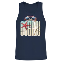 Crab Heart Ocean Unisex Tank Top - Navy – 2