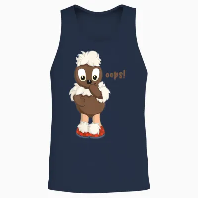 Pittiplatsch - Ooops! Unisex Tank Top - Navy