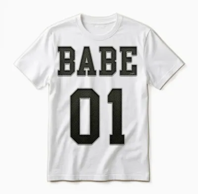 Babe 01 Unisex T-Shirt - White