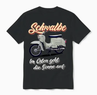 Schwalbe Simson Unisex T-Shirt - Black