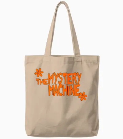 Scooby Doo Fans Tote Bags - Natural