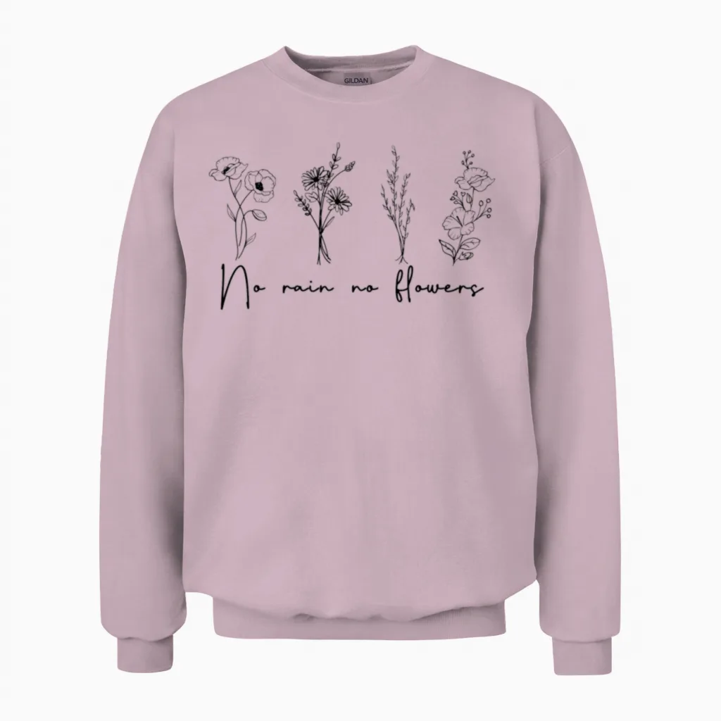 Retro Inspiration Quote - Memes & Humor Unisex Sweatshirt in Light Pink