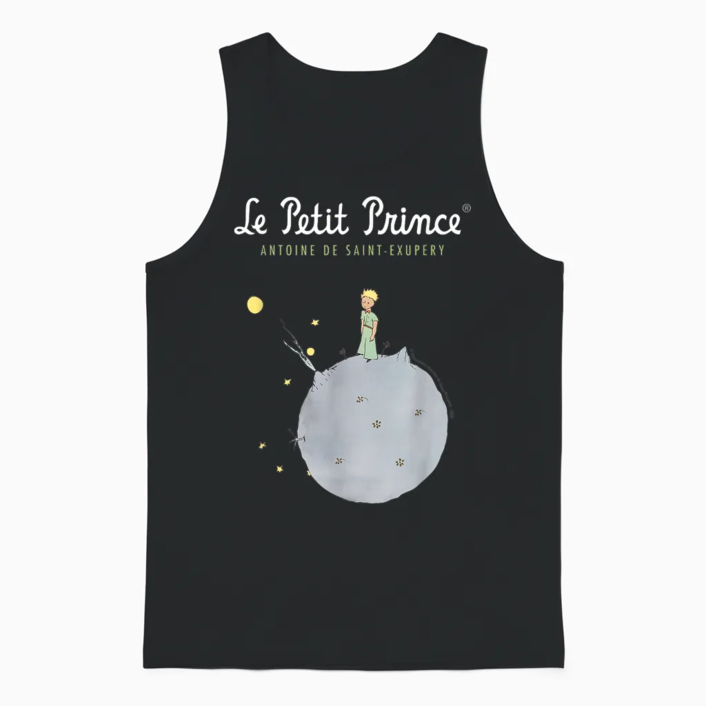 Le Petit Prince Antoine De Saint-Exupery Classic Unisex Tank Top in Black