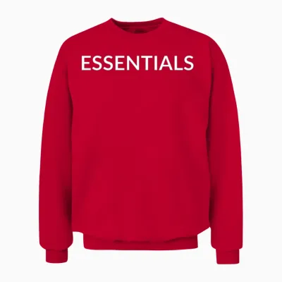 Essentials Unisex Sweatshirt - Red