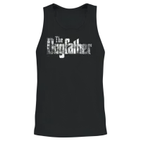 Dog Father Lovers Unisex Tank Top - Black – 2