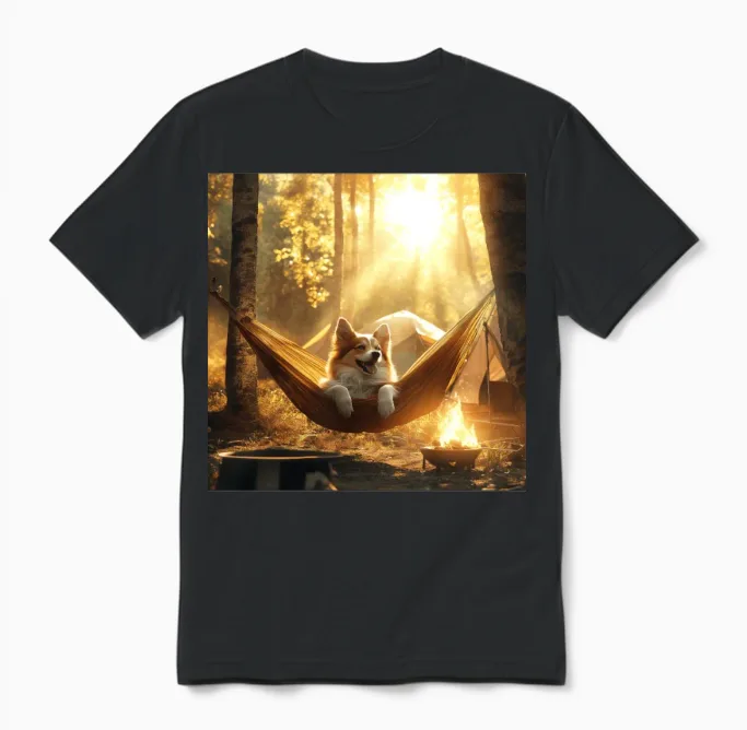 Dog Lovers Gift Unisex T-Shirt in Black