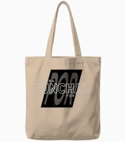 Funchal Portugal Performance - Funchal Madeira Portugal Tote Bags - Natural
