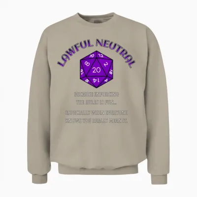 D20 Alignment Ln Unisex Sweatshirt - Sand