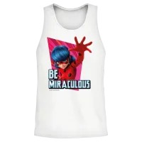 Miraculous Ladybug Be Miraculous Unisex Tank Top - White – 2