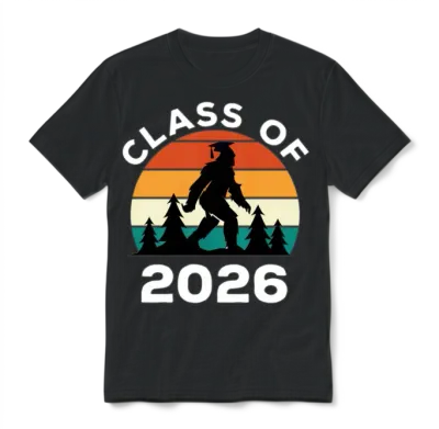 Class of 2026 Unisex T-Shirt - Black
