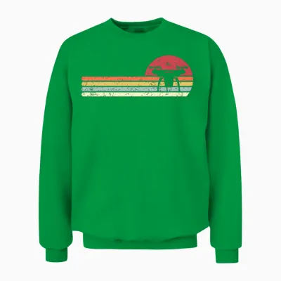 Retro Drone Unisex Sweatshirt - Irish Green