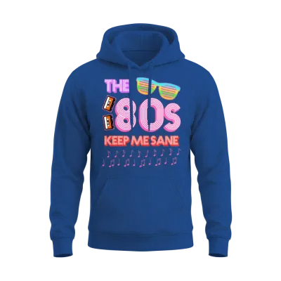 80s Retro 1980 Unisex Hoodie - Royal