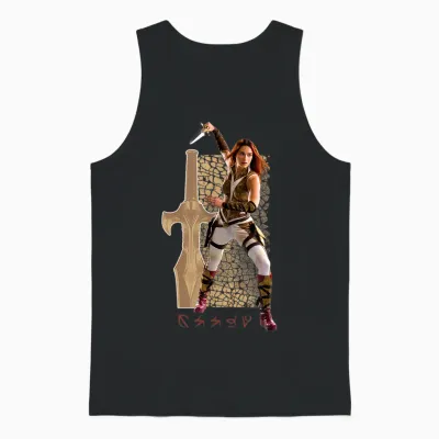 Masters of the Universe Teela Mit Schwert Unisex Tank Top - Black