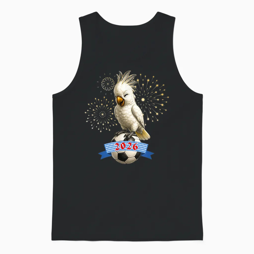 Kakadu Für Bayern Aus München Und Auch Alle Anderen Unisex Tank Top in Black