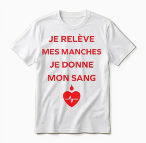 Blood Donation I Pull Up My Sleeves I Give My Blood Unisex T-Shirt in White