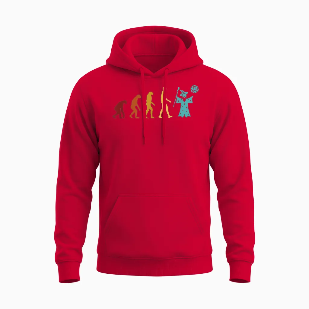 Rpg Games Pnp Brettspiel Geschenke Für Erwachsene Pen and Paper Evolution Rollenspiel Tabletop Pen and Paper T-Shirt Schwarz Klein Eu S Unisex Hoodie in Red