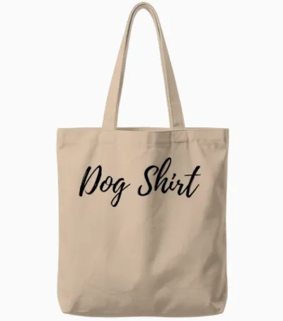 Dog Tote Bags - Natural