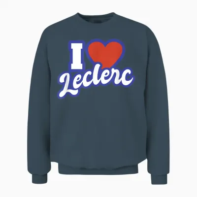 Ich Liebe Leclerc Unisex Sweatshirt - Dark Heather