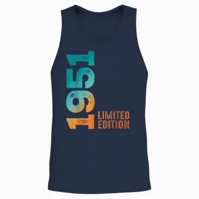 Anniversaire 1951 édition Limitée 1951 Unisex Tank Top - Navy