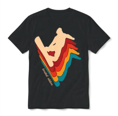 Retro Snowboard Unisex T-Shirt - Black