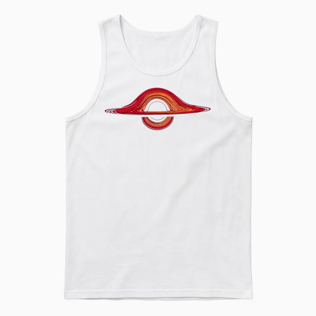Black Hole Physics - Universe Physics Astrophysicist Unisex Tank Top in White