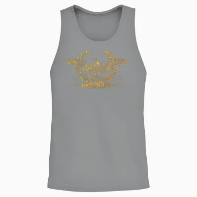 Spqr Rome Standard Roman Empire Unisex Tank Top - Sport Grey