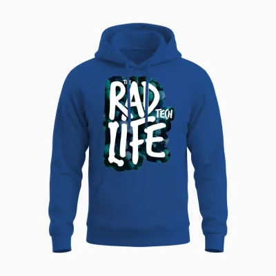 The Rad Tech Life Unisex Hoodie - Royal