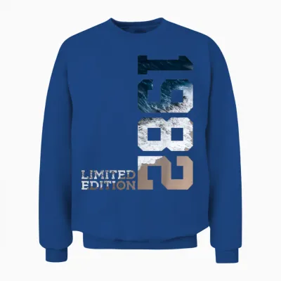 44 Jahre 44. Geburtstag Limited Edition 1982 Unisex Sweatshirt - Royal