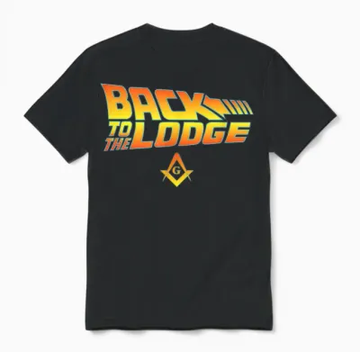 Back to the Lodge T-Shirt by Kuyang Freemason Unisex T-Shirt - Black