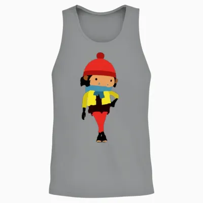 Sneaky Sasquatch Head Unisex Tank Top - Sport Grey