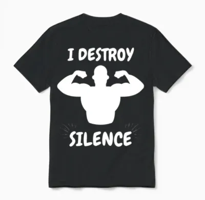 Funny Gym Unisex T-Shirt - Black