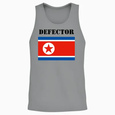 North Korea: Defector Unisex Tank Top - Sport Grey