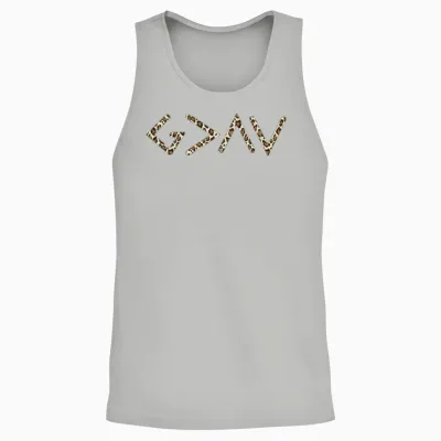 God Is Greater Than the Highs and Lowsvacation Bib Unisex Tank Top - Ash