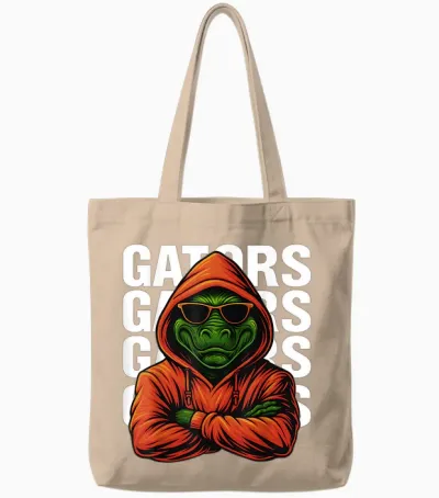 Vintage Gators Name Classic Gift for Men Women Kid Boy Girl Tote Bags - Natural