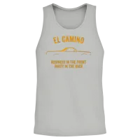 El Camino American Muscle Slogan Unisex Tank Top - Ash – 2