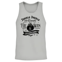 Halloween Witch Song Double Double Toil & Trouble Unisex Tank Top - Ash – 2
