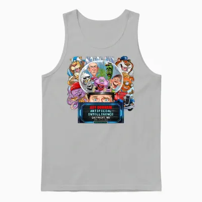 Jeff Dunham Detroit, Mi (2026) Unisex Tank Top - Ash