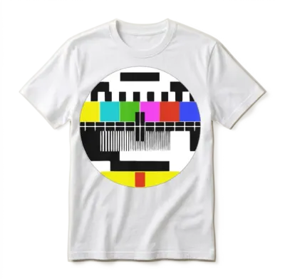 No Broadcasting Signal Unisex T-Shirt - White