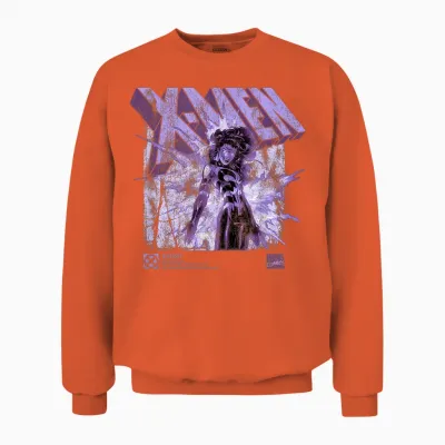 Marvel X-Men Jean Grey Info Unisex Sweatshirt - Orange