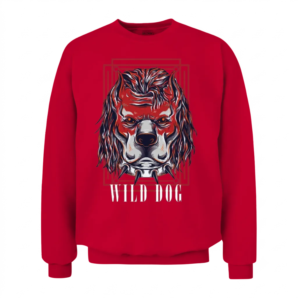 Rebel Dog β Lovers Unisex Sweatshirt - Red