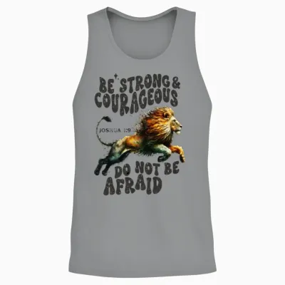 Most Searched #1 Bestselling Lion Unisex Tank Top - Sport Grey