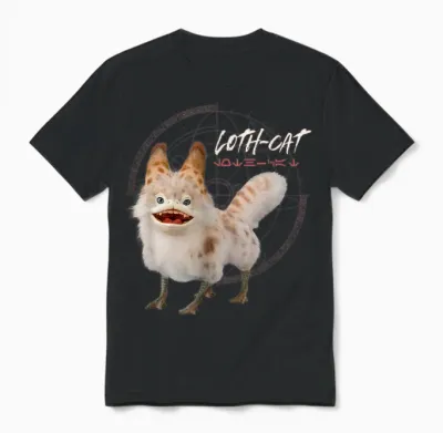 Star Wars Ahsoka Sabine's Loth-Cat Aurebesh Disney+ T-Shirt, Black Unisex T-Shirt - Black