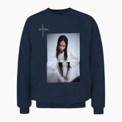 Official Lady Gaga Mayhem Photo Unisex Sweatshirt - Navy