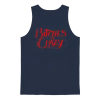 Bitches Be Crazy Unisex Tank Top - Navy – 1
