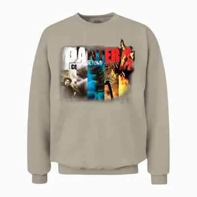 Pantera Official Collage Album Unisex Sweatshirt - Sand
