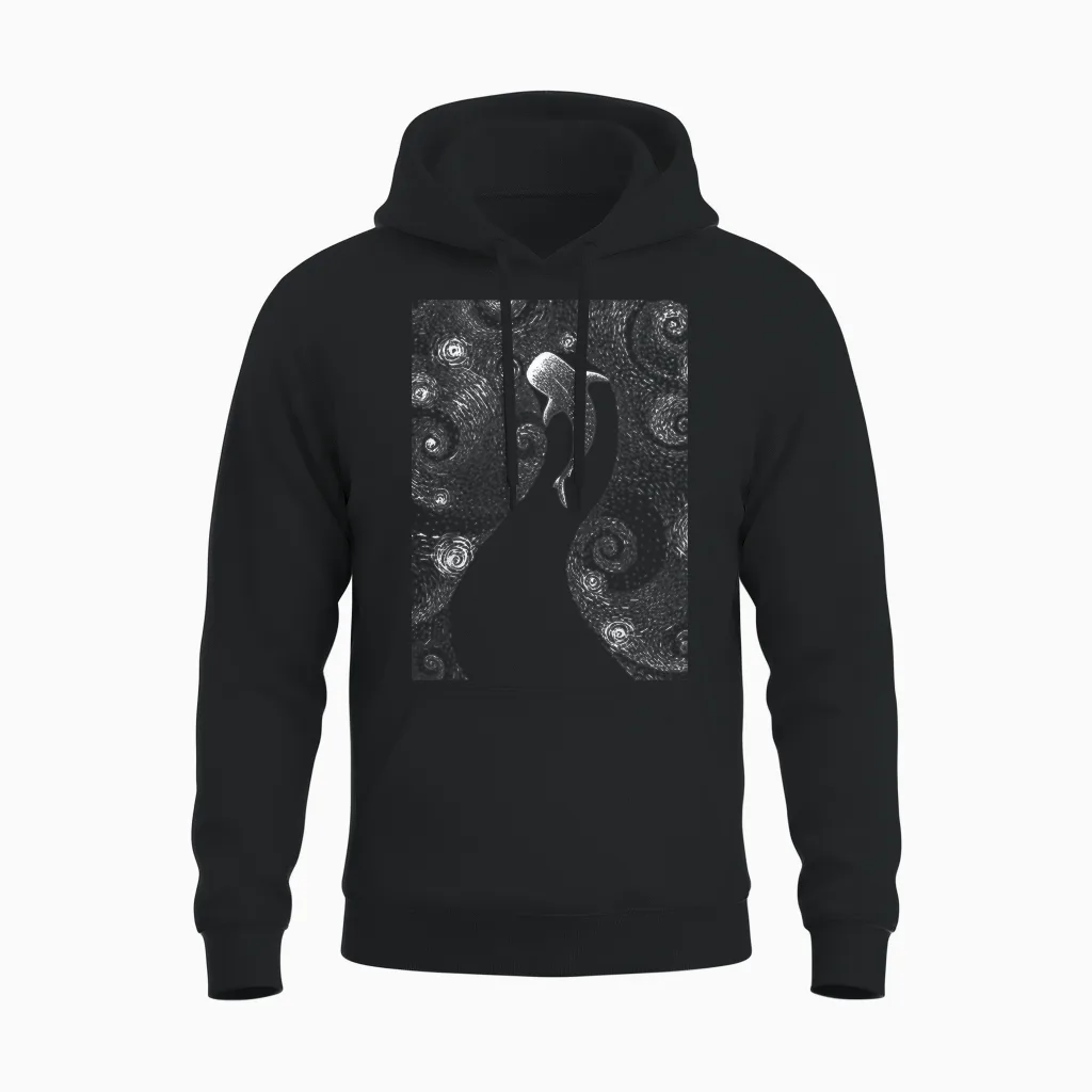 Diving with Whale Sharks Whale Shark Unisex Hoodie in Black