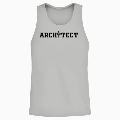Funny Architect Architect Unisex Tank Top - Ash
