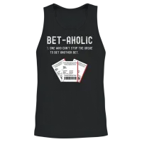 Parlay Sports Betting Unisex Tank Top - Black – 2
