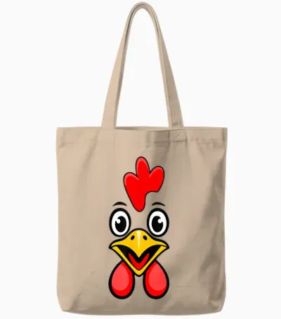 Chemise De Poulet Pour Adulte, Enfant, Homme Et Femme Tote Bags - Natural
