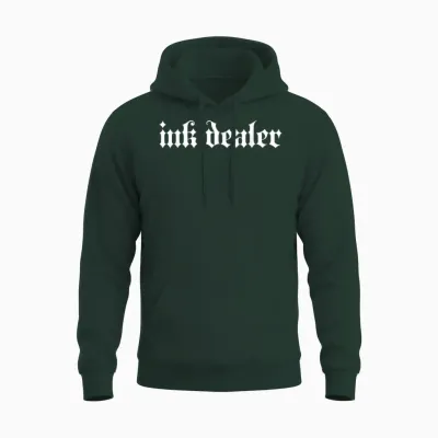 Ink Dealer Tatouage Vintage Tatouage Drôle Maman Tatouage Unisex Hoodie - Forest